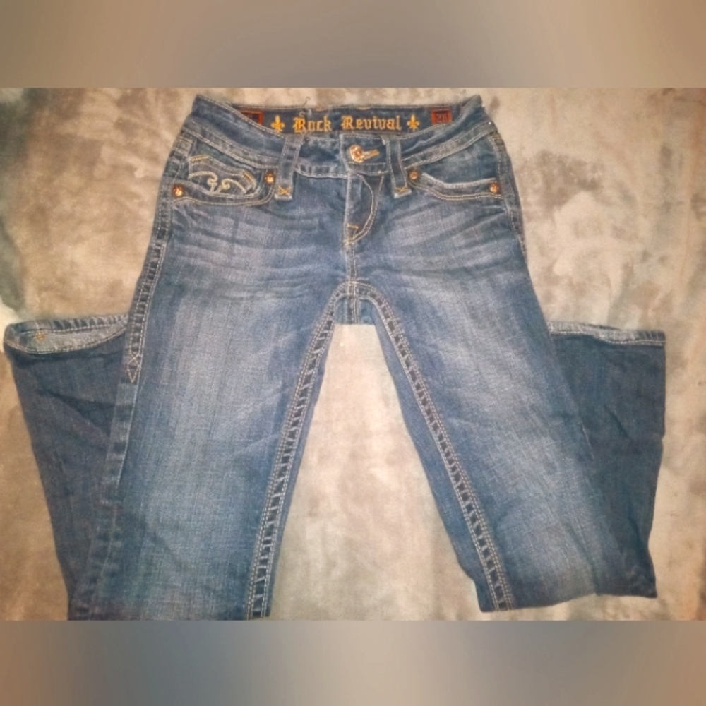 Rock Revival size 3 bootcut jeans